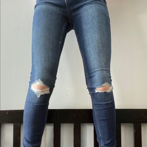 Blue Hollister jeans